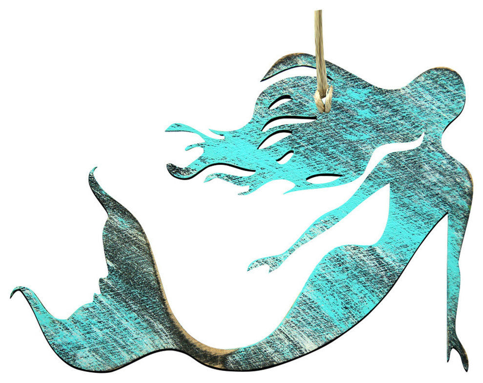 Mermaid Ornaments, Set of 3