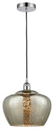 Innovations 616-1P-PC-G96-L Fenton 1 Light 11" Mini Pendant, Polished Chrome