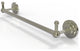 Prestige Que New 18" Towel Bar with Integrated Hooks, Polished Nickel
