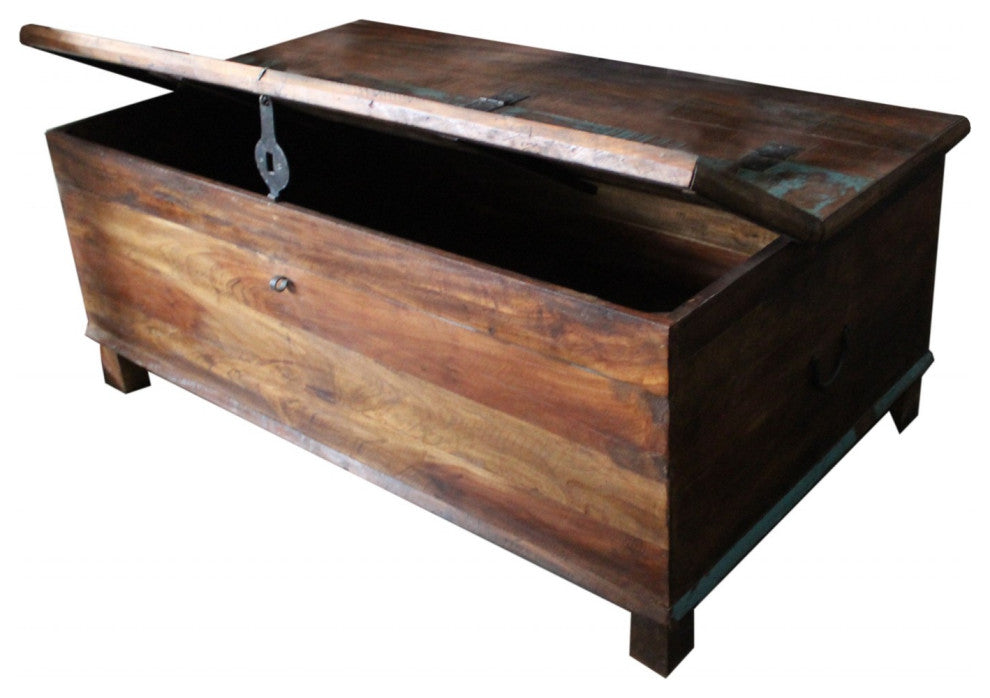 Brown Toned Wooden Coffee Table