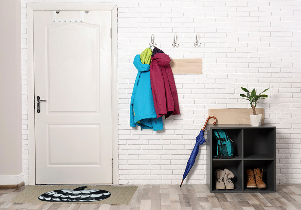 Pumpkin Single Fall Design Chenille Area Rug, Taupe, 2'x3'