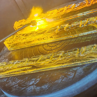 Valira Integrated LED Chandelier, Black, 60"