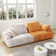 86" Large-Sized Modern Sofa with High-End Suede Fabric