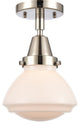 Innovations 447-1C-PN-G321-LED Olean 1 Light Flush Mount, Polished Nickel