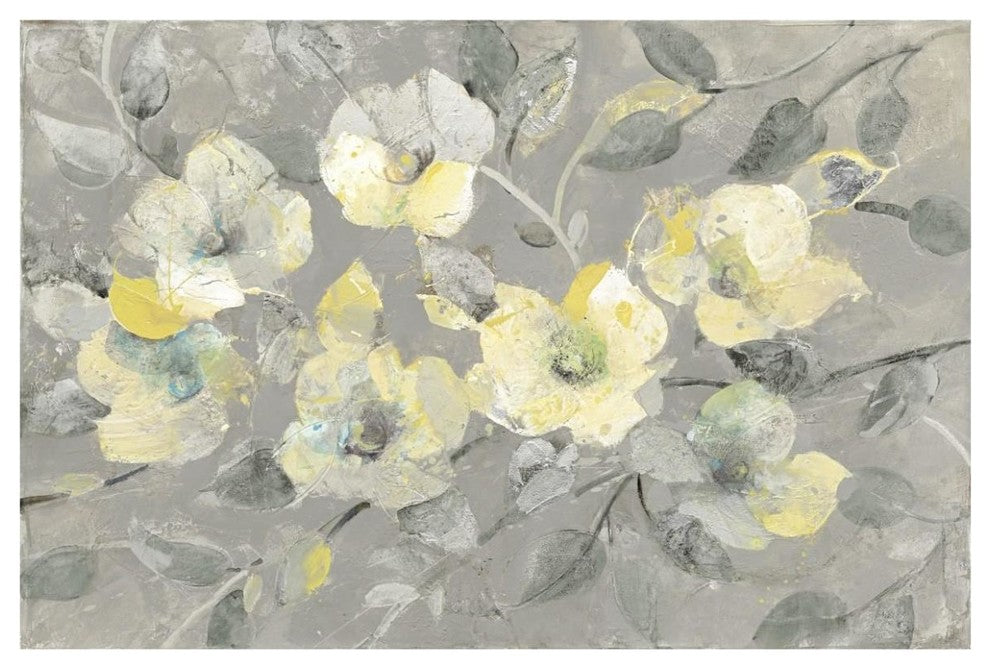 "Fading Spring Gray" Digital Paper Print by Albena Hristova, 62"x42"