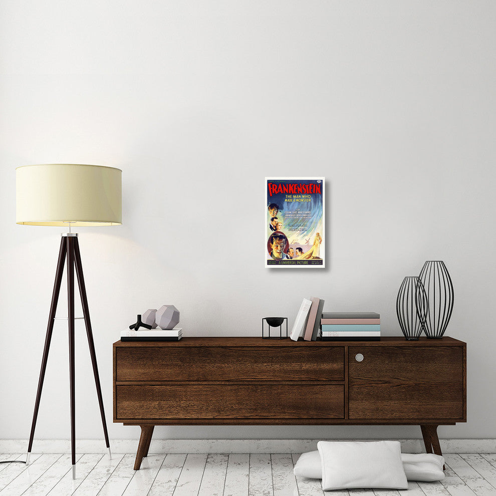 "Frankenstein" Stretched Canvas Giclee by Hollywood Photo Archive, 15x22"