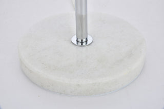 Elegant Eclipse 2-Light Chrome Table Lamp