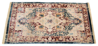 Machine Made Polyester Durable Indoor Outdoor Washable Oriental Pattern Footmat