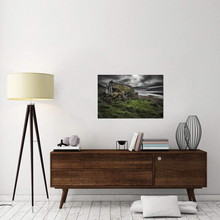 "Turf And Stones" Stretched Canvas Giclee by Bragi Ingibergsson, 36x24"