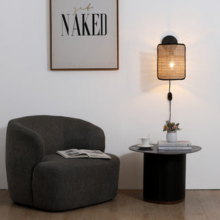 Vidalite Mazal, Boho Bamboo Wicker Wall Lamp