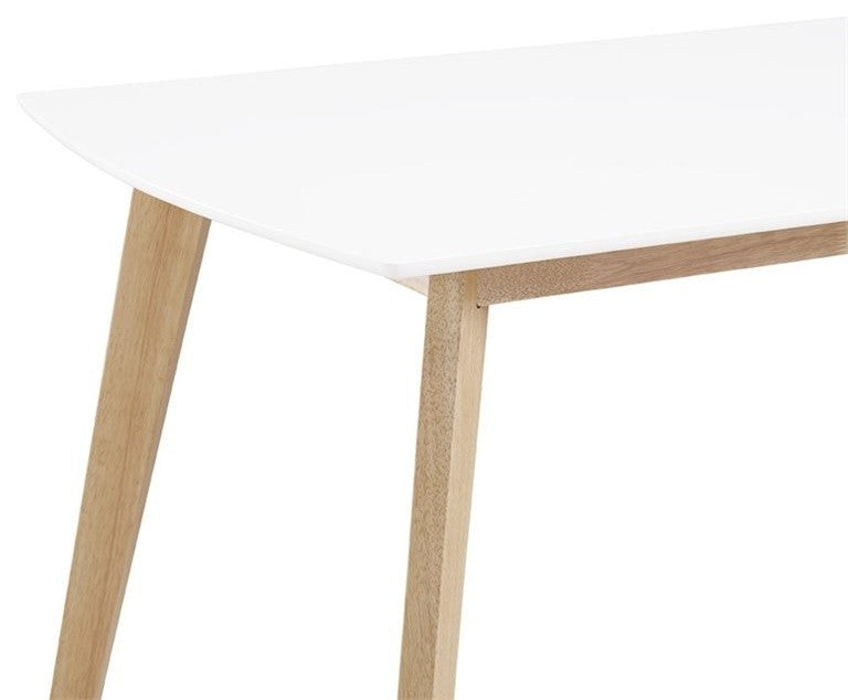 60" Retro Modern Wood Dining Table