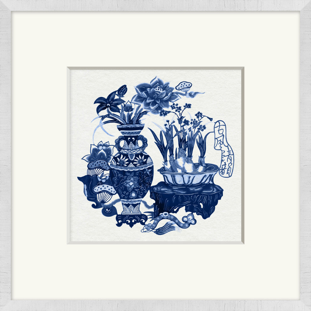 Asian Cut Paper Motif 2, Giclee Reproduction Artwork