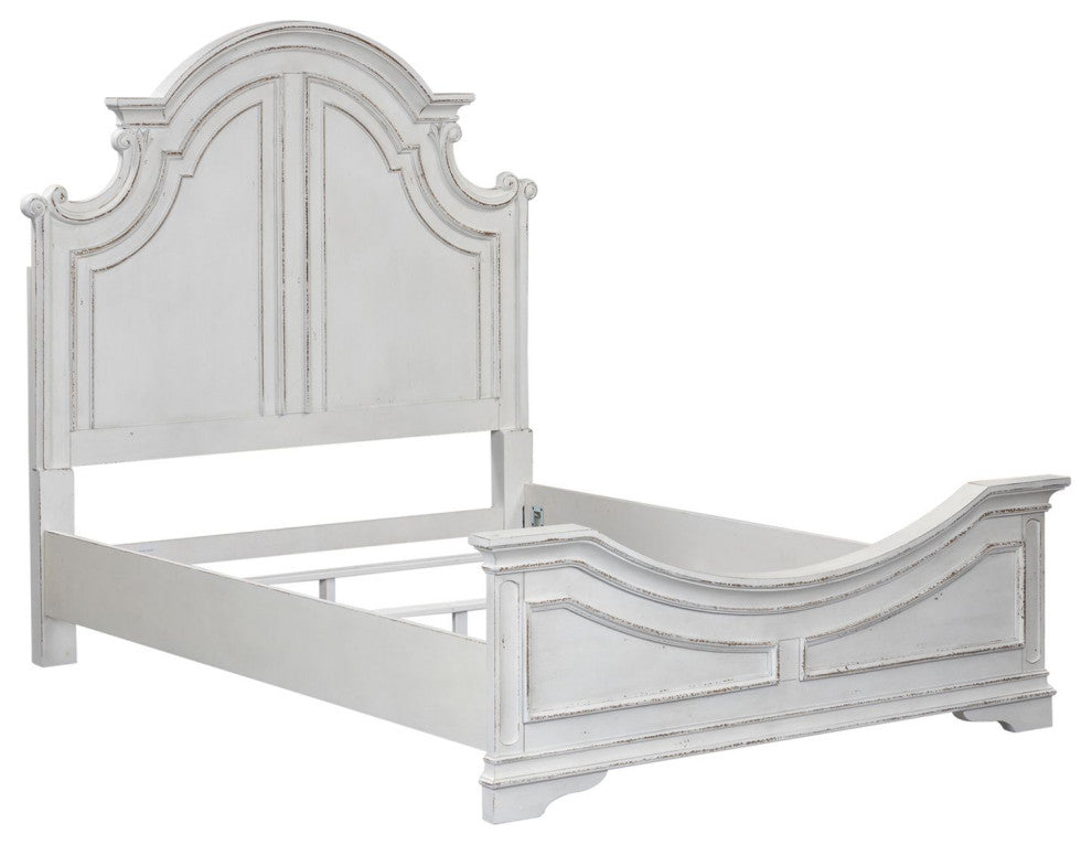 Artemis Arched Crown Panel Bed, Queen