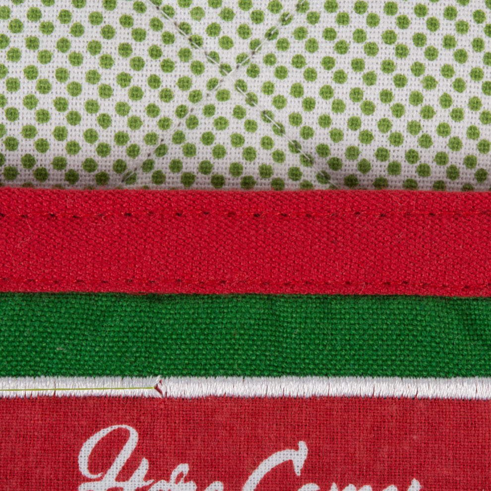 xmas Kitty Embellished Kitchen, Set Of 3