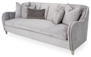 Roxbury Park Velvet Sofa - Steel/Slate