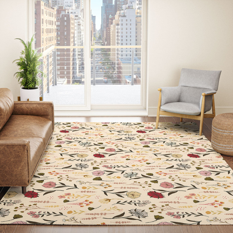 Avenie Cottage Garden IV Area Rug