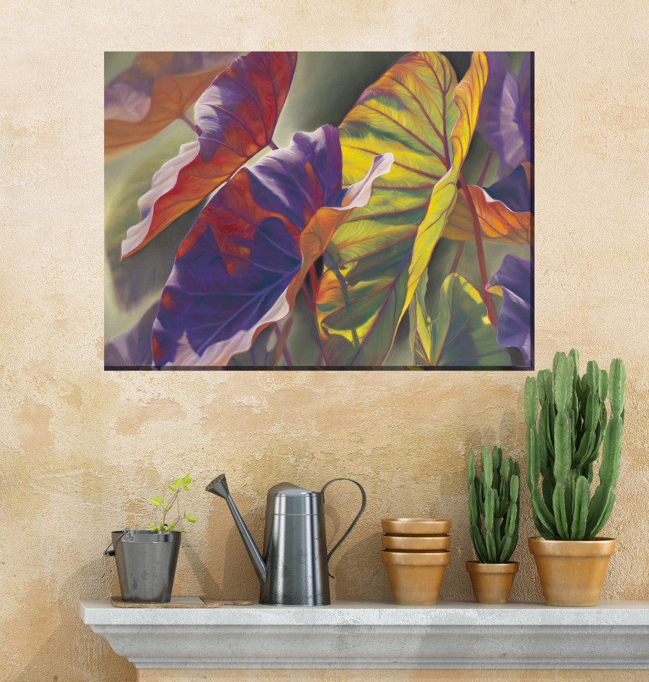 OU-80116 Elephant Ears Outdoor Art