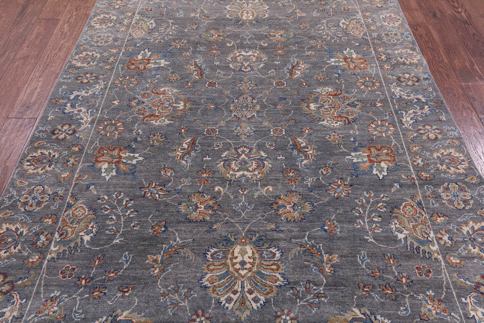 5' 10" X 8' 8" Turkish Oushak Hand-Knotted Wool Rug - Q12823