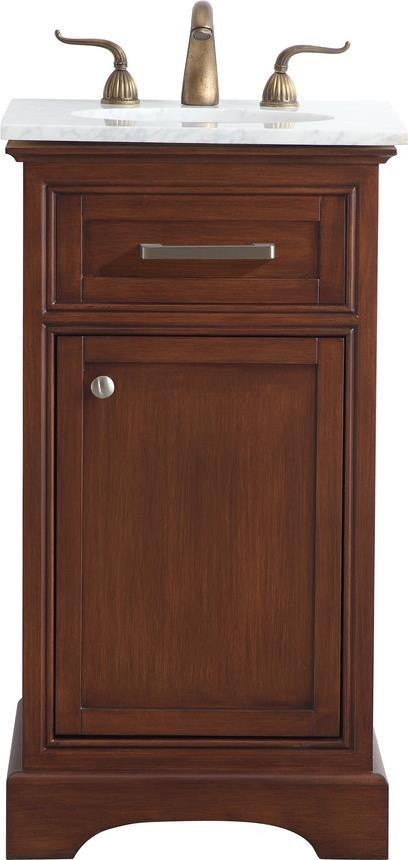 Contemporary Teak Bathroom Vanity Set