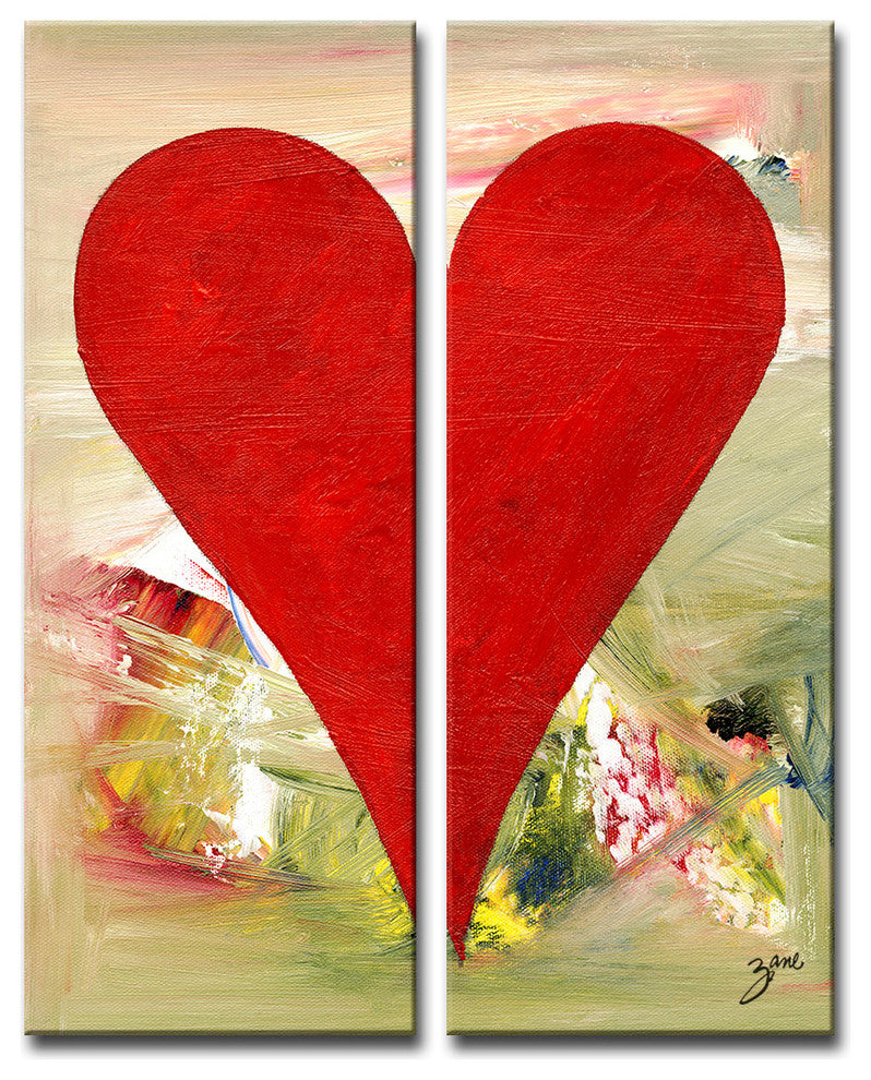 Heartwork "Madrid" 2-Piece Canvas Art Set, 40"x16"