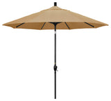 9' Aluminum Umbrella Push Tilt, Linen Sesame