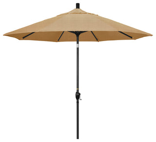 9' Aluminum Umbrella Push Tilt, Linen Sesame