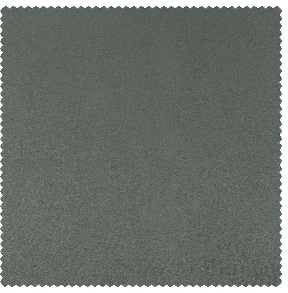 Neutral Grommet Gray Room Darkening Curtain, Set of 2, 50"x63"