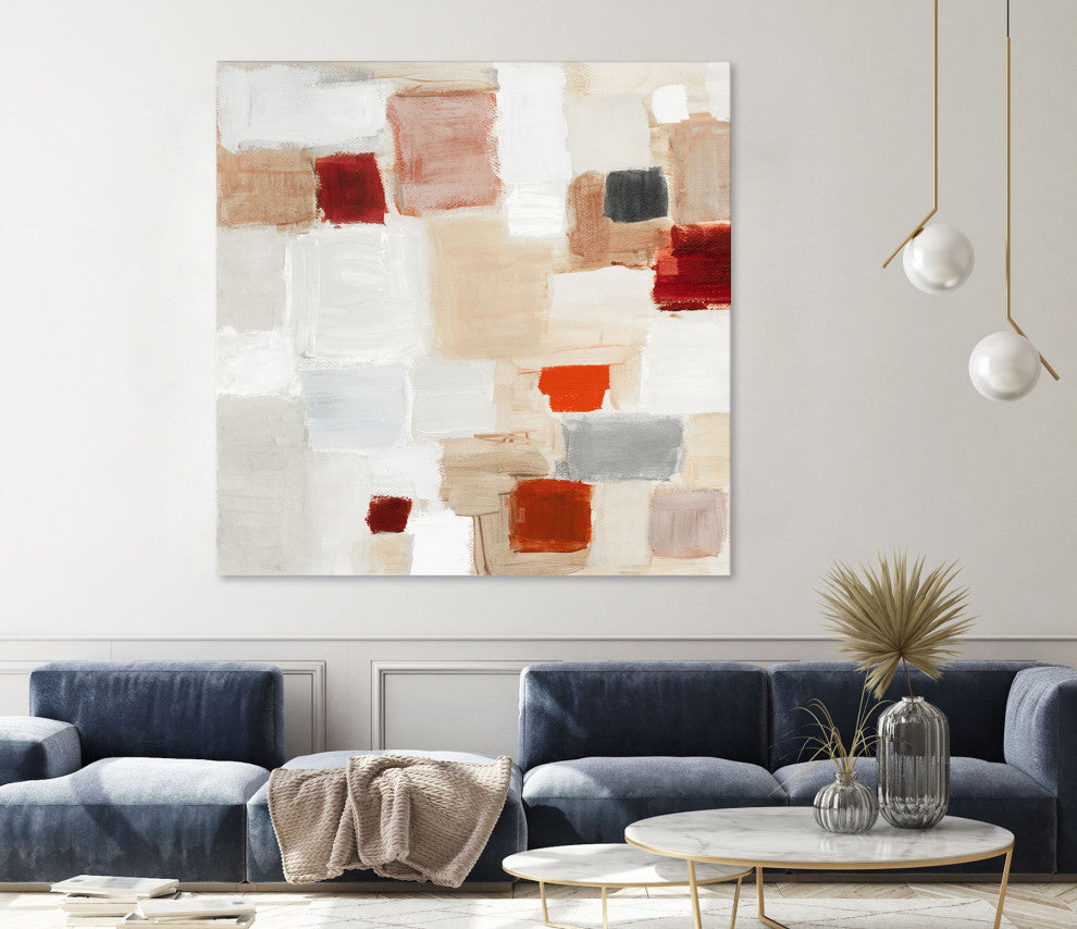 A Cool Moment in Time I - 54 x 54 by Lanie Loreth