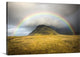 "Heaven's Rainbow, Iceland" Wrapped Canvas Art Print, 48"x32"x1.5"