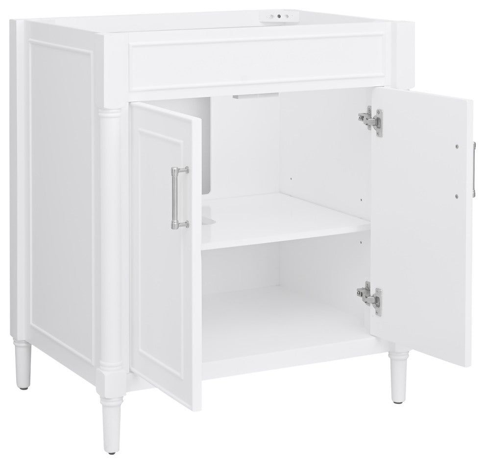 Avanity Bristol 30 in. Vanity Only in White