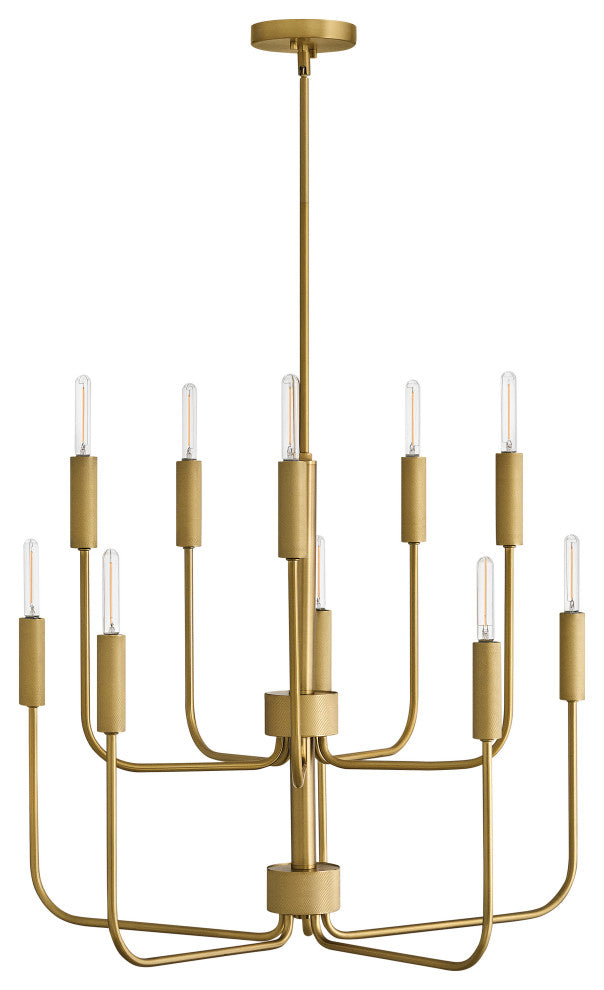 Lark Austen Medium Multi Tier, Lacquered Brass