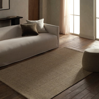 Jaipur Living Laney BHN02 Handmade Solid Tan Area Rug, 9'6"x13'6"