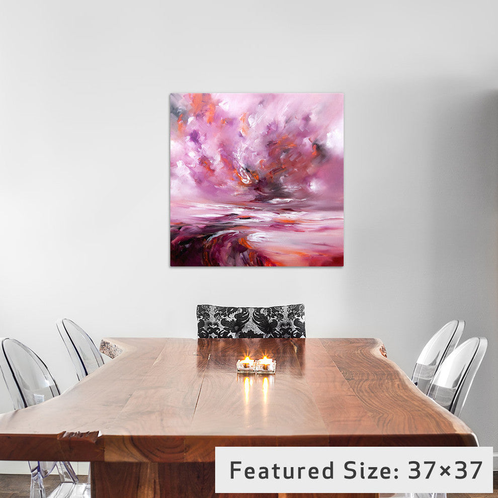 "Eternal" by JA Art Canvas Print, 18"x18"