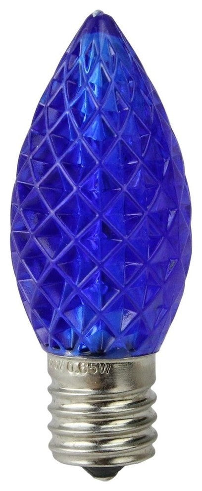 Faceted LED C9 Christmas Replacement Bulbs, Set of 25