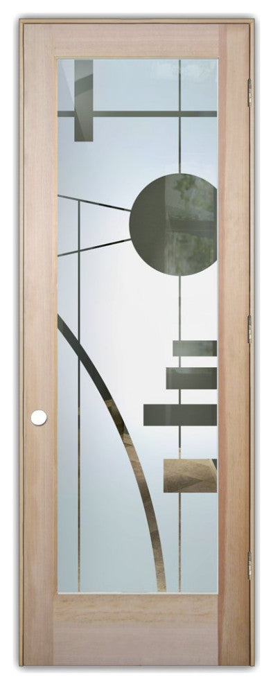Interior Prehung Door or Interior Slab Door - Interval - Douglas Fir (stain...