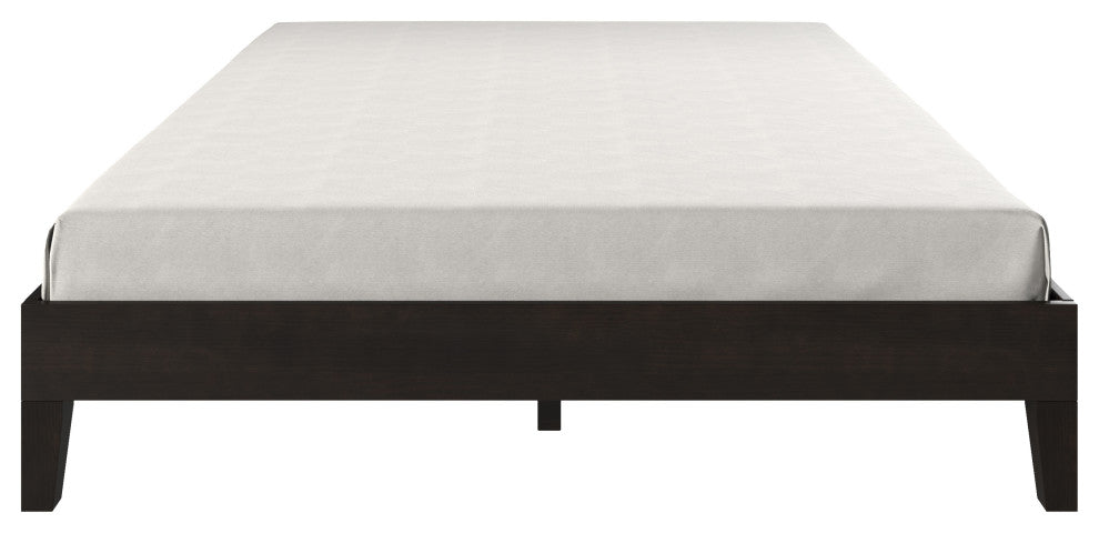 Nix Queen Platform Bed, Black