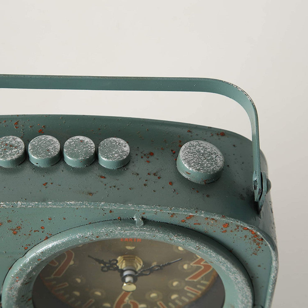 70s Faux FM Radio Clock