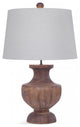 Stella Table Lamp - Distressed Brown