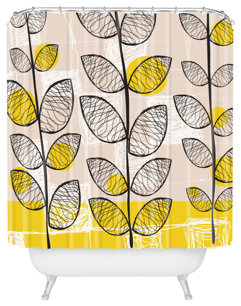 Rachael Taylor 50s Inspired Shower Curtain