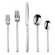 Stile By Pininarina Flatware  Set with Steak Knife - 20-Piece Set - Mirror