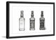"Whiskey Patented" Framed Painting Print, 45"x30"
