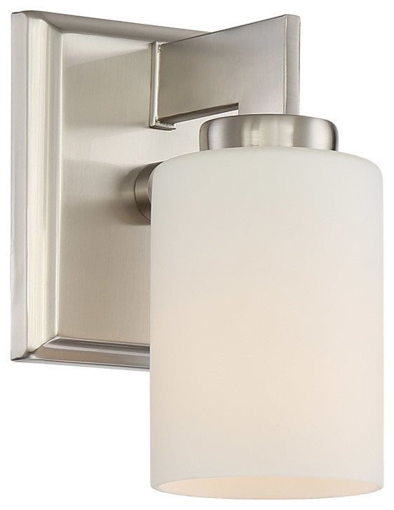 Quoizel TY8601BN One Light Bath Fixture Taylor Brushed Nickel