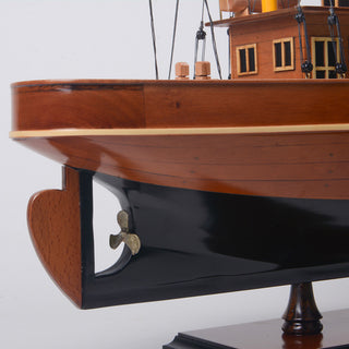 Seguin Wooden Handcrafted boat model