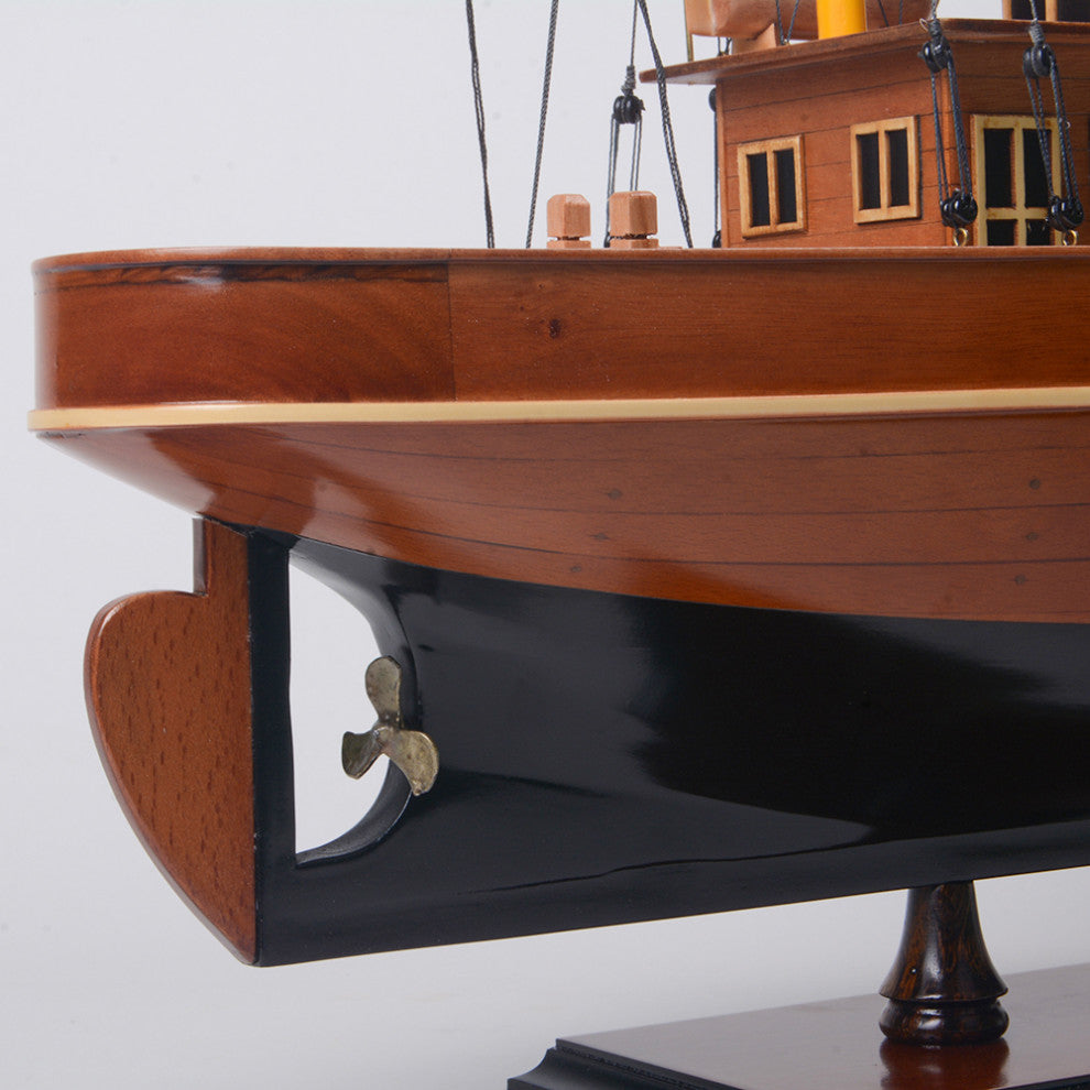 Seguin Wooden Handcrafted boat model