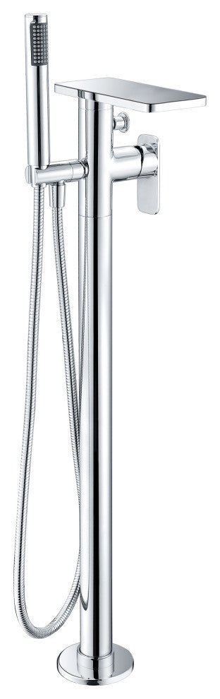 ALFI brand AB2875-PC Polished Chrome Free Standing Bath Tub Filler
