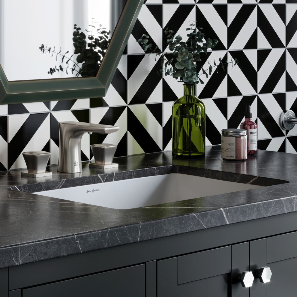 Plaisir 21" Rectangular Under-Mount Bathroom Sink