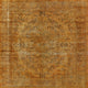 Ahgly Company Indoor Square Mid-Century Modern Area Rugs, 7' Square