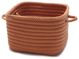 Colonial Mills Basket Simply Home Shelf Storage Orange Square
