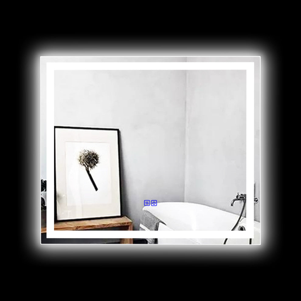 SPECULO Back Lit LED Mirror 6000K Daylight White, 28"