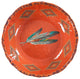 Feather Design Melamine Serving Bowl